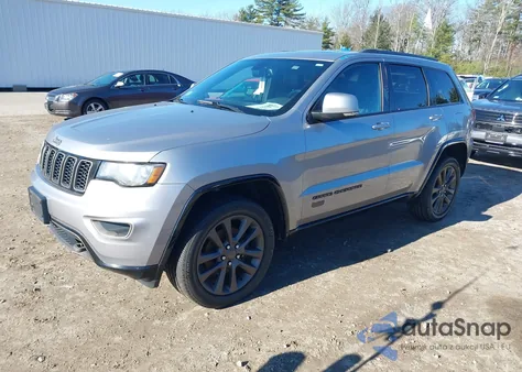 2016 Jeep Grand Cherokee Limited 75Th Anniversary from USA, damaged, VIN 1C4RJFBG1GC360677